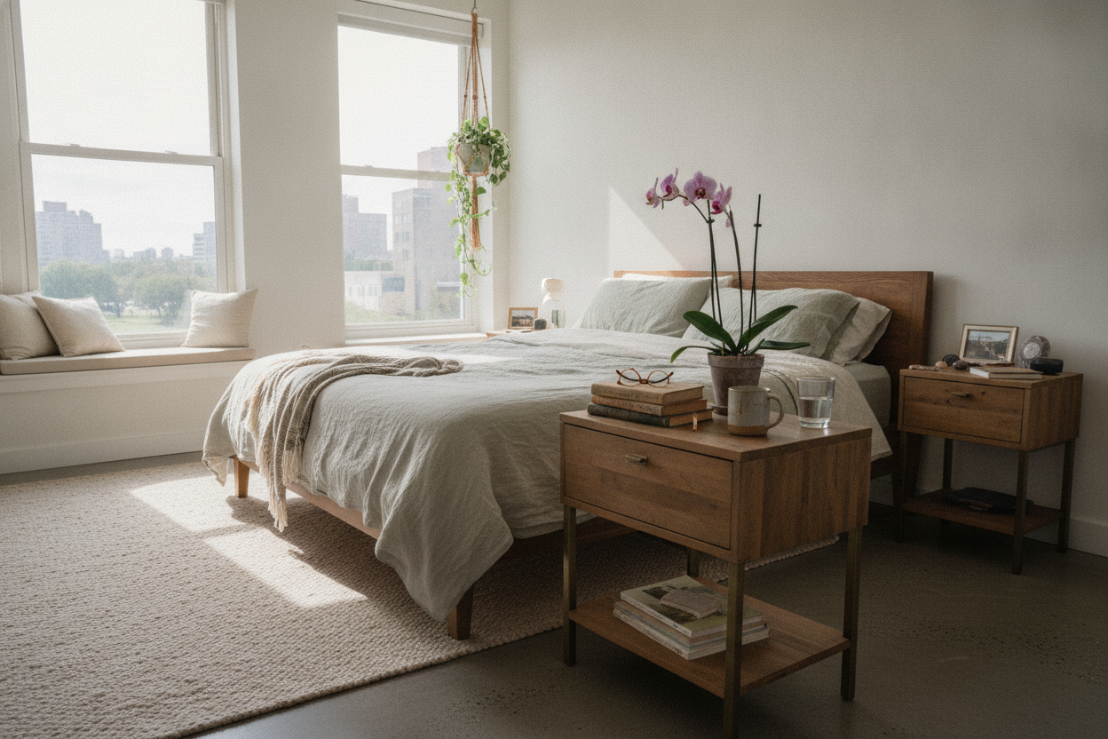I'm Over the Perfectly Styled Apartment Therapy Nightstand Look