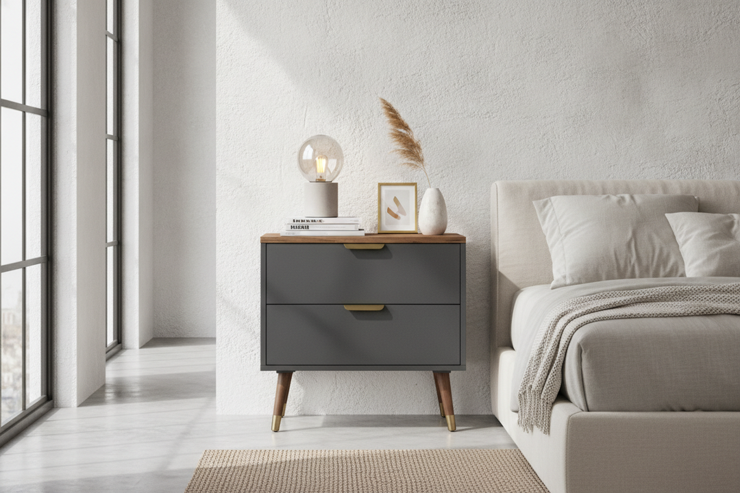 How I Made My Basic Modern Nightstand IKEA Haul Look Custom