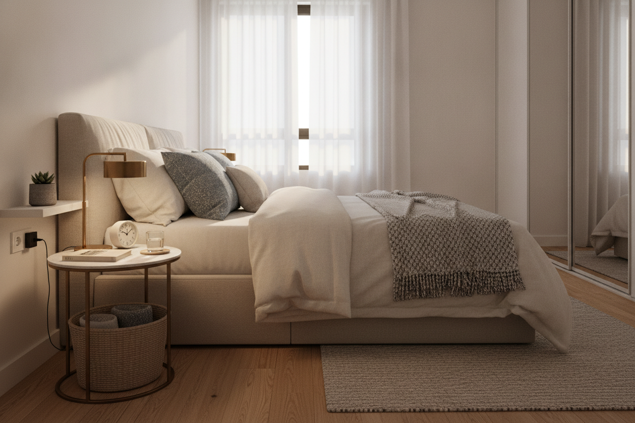 Is an 18 Bedside Table Actually Big Enough for Real Life?