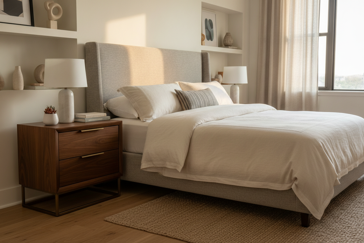 Stop Guessing: Why 18 Inch Nightstands Are the Universal Sweet Spot