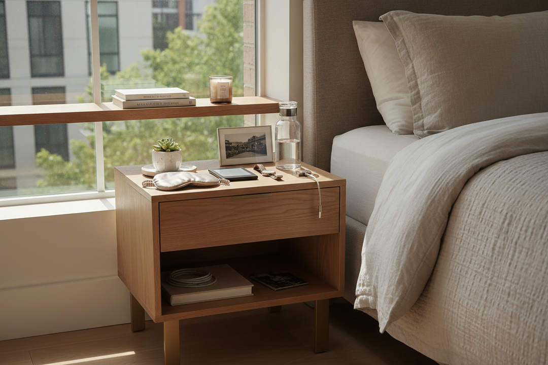 What Actually Fits on a 16 Inch Wide Nightstand? (A Brutally Honest Look)