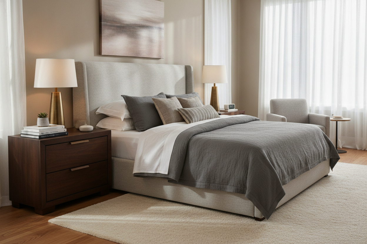 The Proportion Trick: Why Your Room Needs a 22 Inch Nightstand
