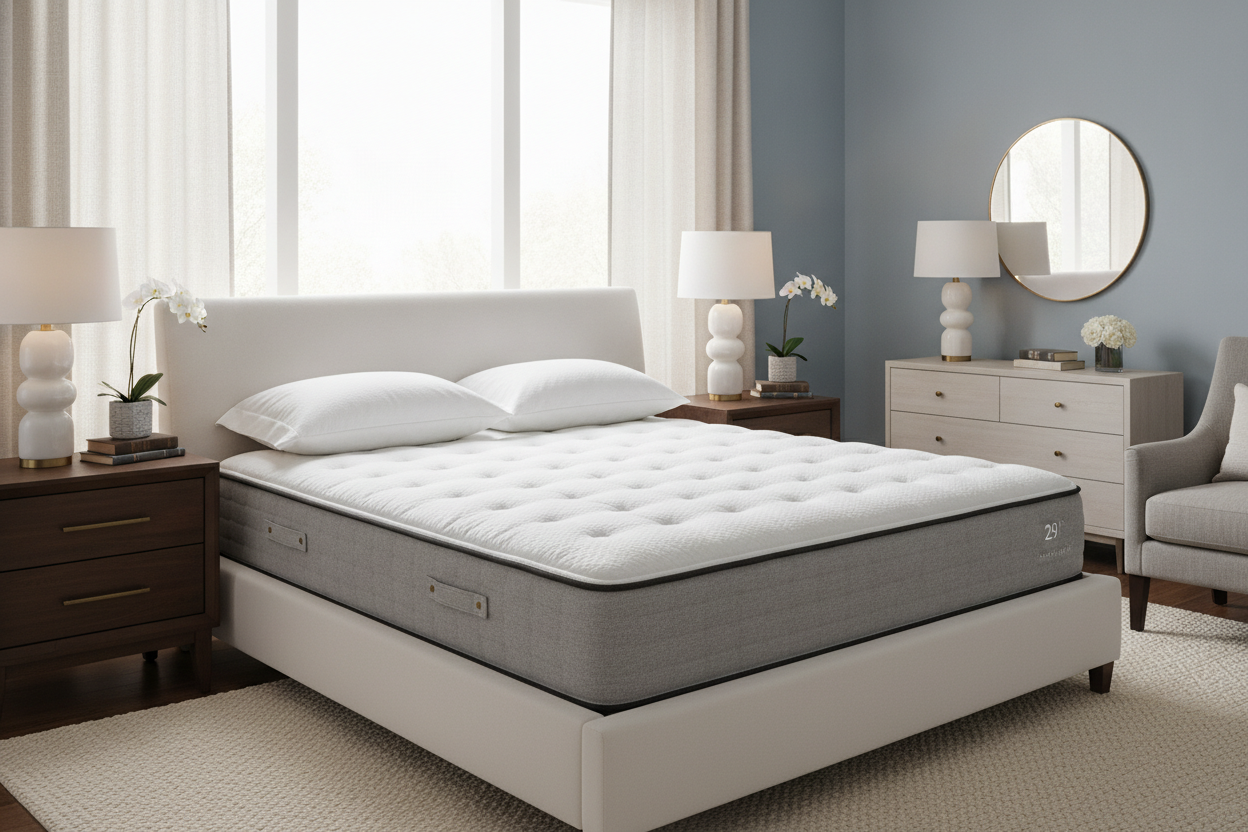 My Pillow-Top Mattress Made Me Buy a 29 Inch Tall Nightstand