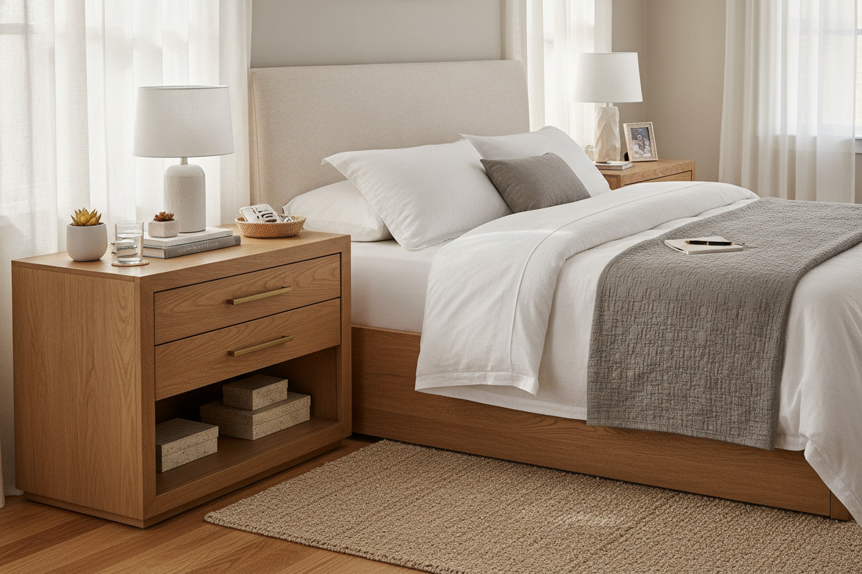 Why a 21 Inch Nightstand Stopped My Bedside Clutter Avalanches