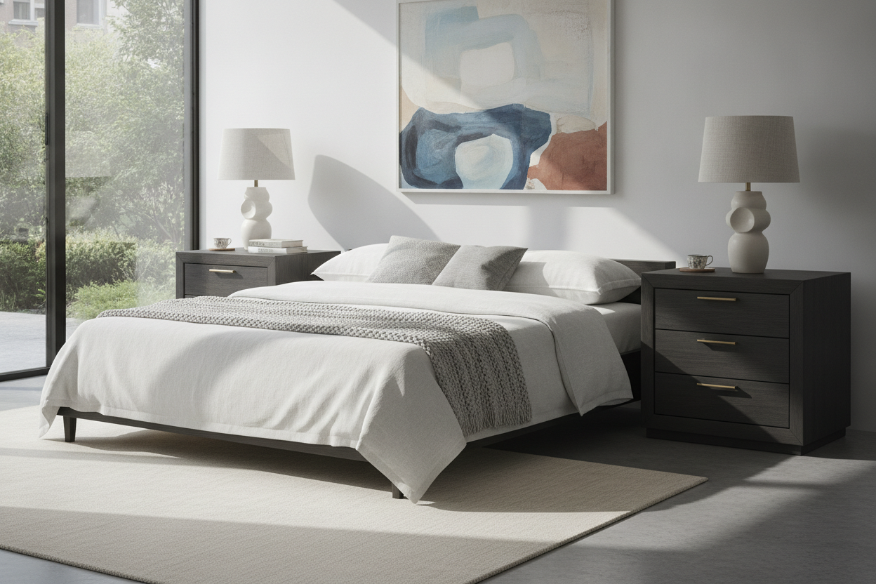 Stop Putting Tiny Tables Next to King Beds (You Need a 23 Inch Nightstand)