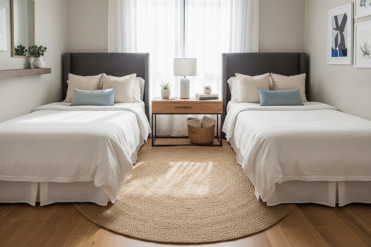 Don't Push Your Bed Against the Wall: Try a 9 Inch Nightstand