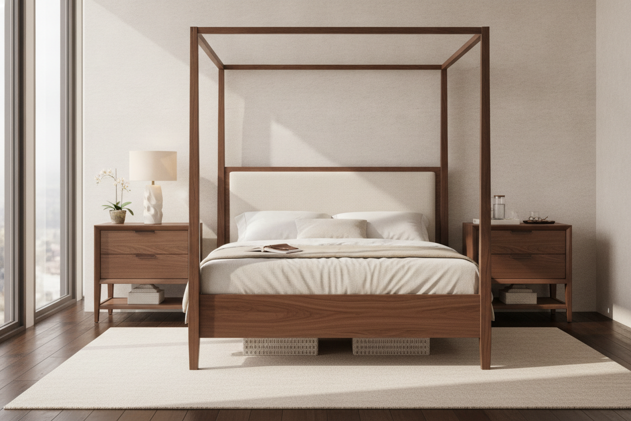 Stop Stacking Books: Real Nightstand Ideas for High Beds