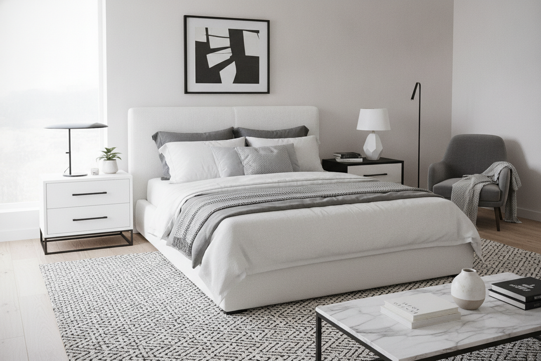 Does a Black and White Nightstand Actually Look Good in Real Life?