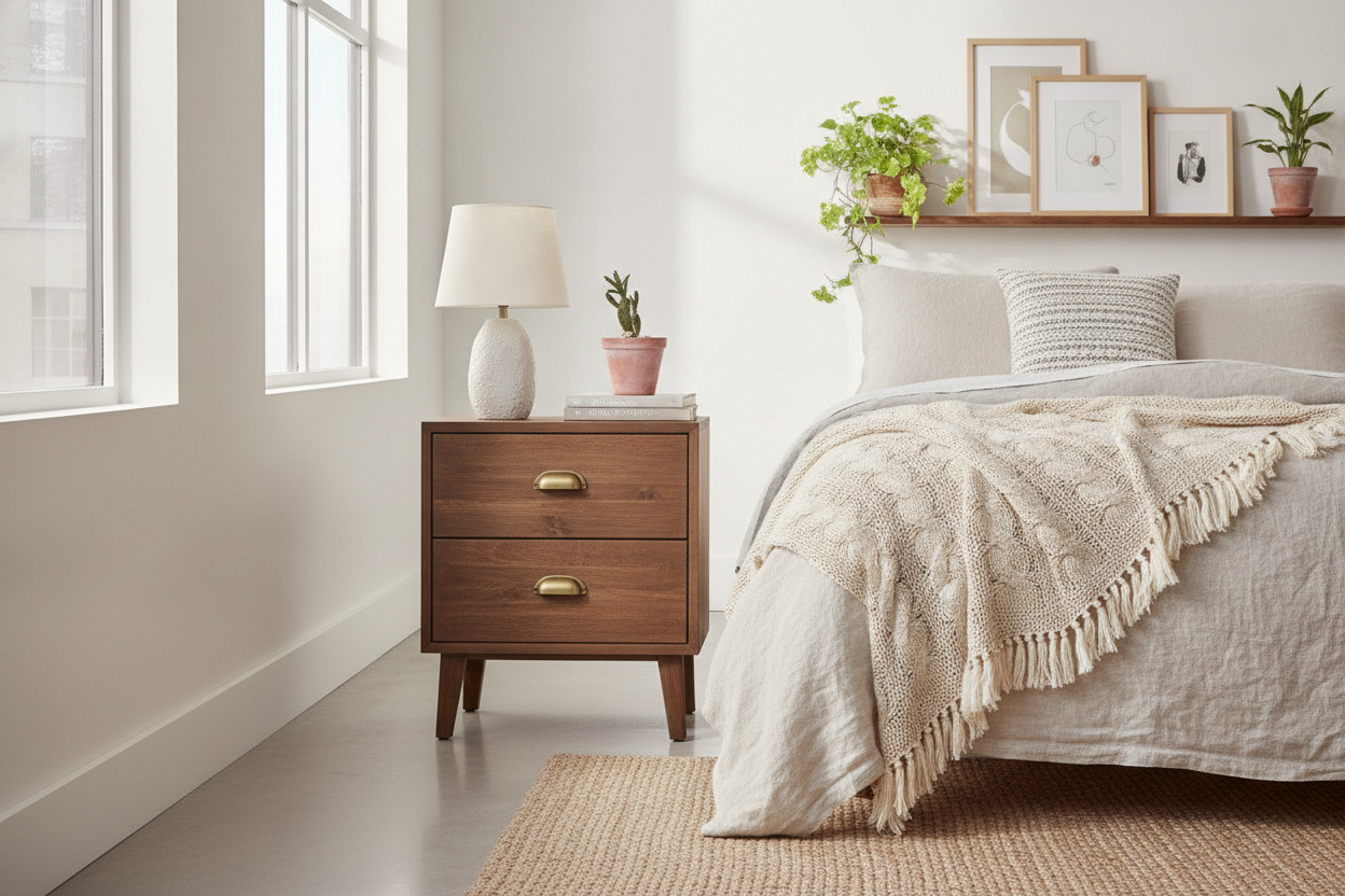 Stop Buying MDF: The Case for the Humble IKEA Wood Nightstand