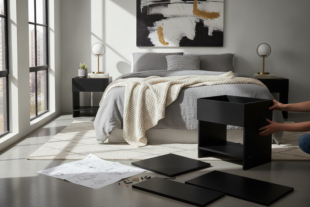 Is a Cheap Amazon Black Nightstand Actually Worth the Assembly Hassle?
