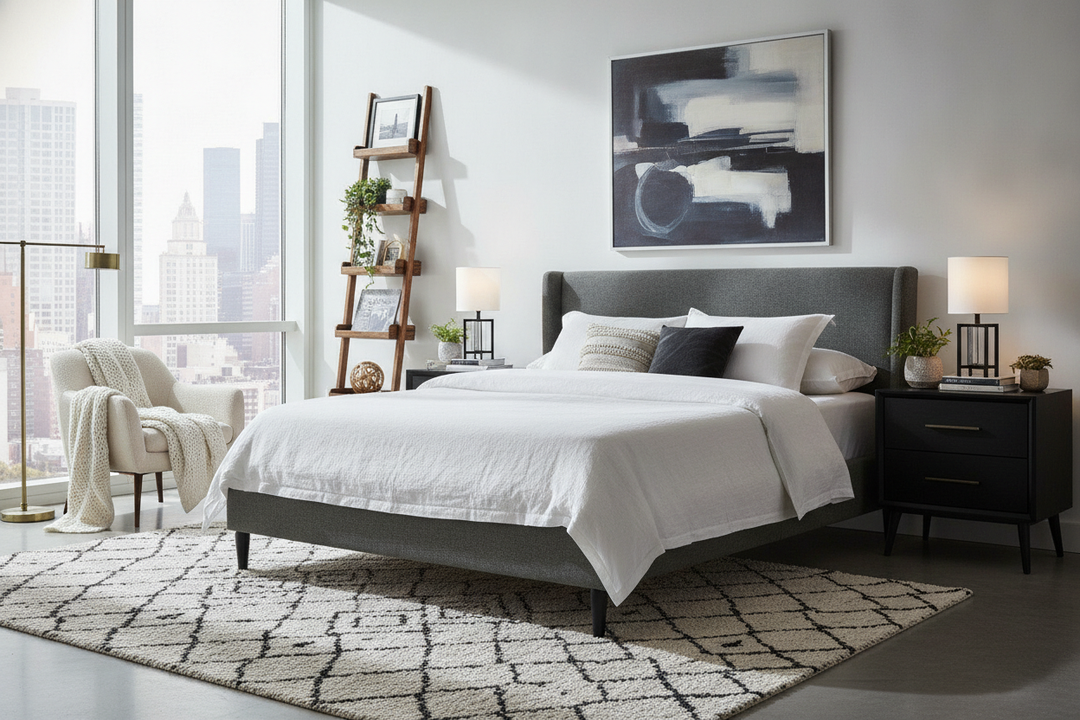 Why I Skipped West Elm for a Home Depot Black Nightstand