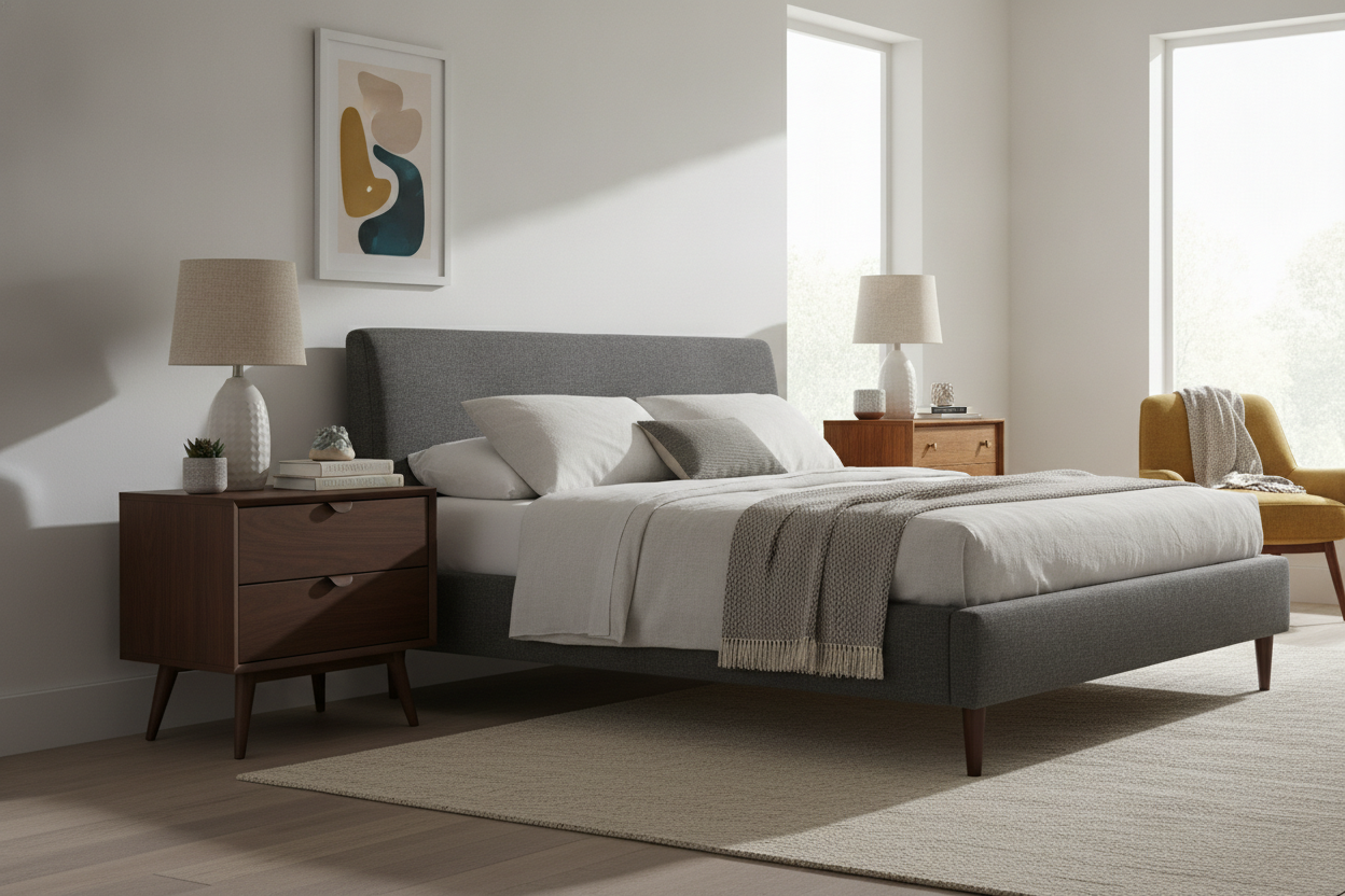 Why I Prefer My Target Mid Century Modern Nightstand to Real Teak
