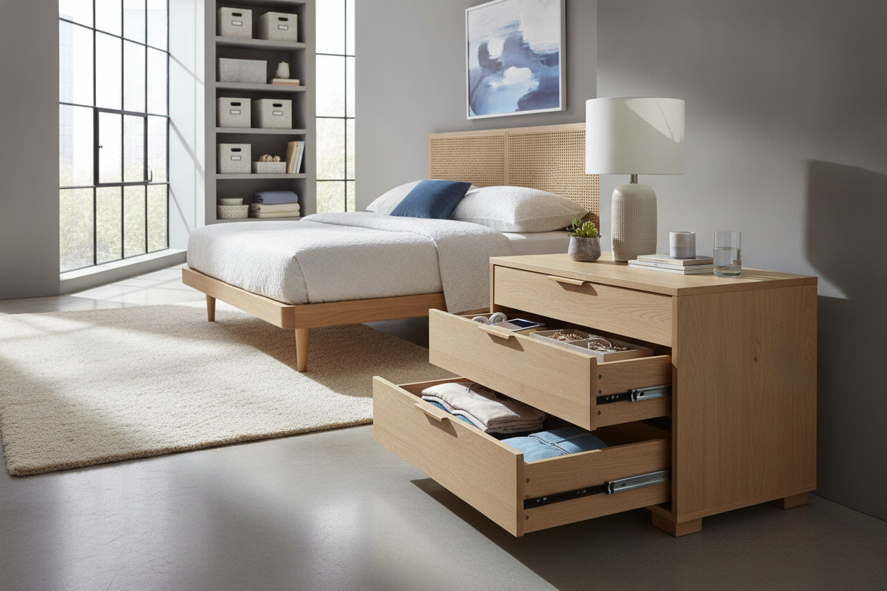 Is a Target Nightstand With Drawers Actually Deep Enough for Your Stuff?