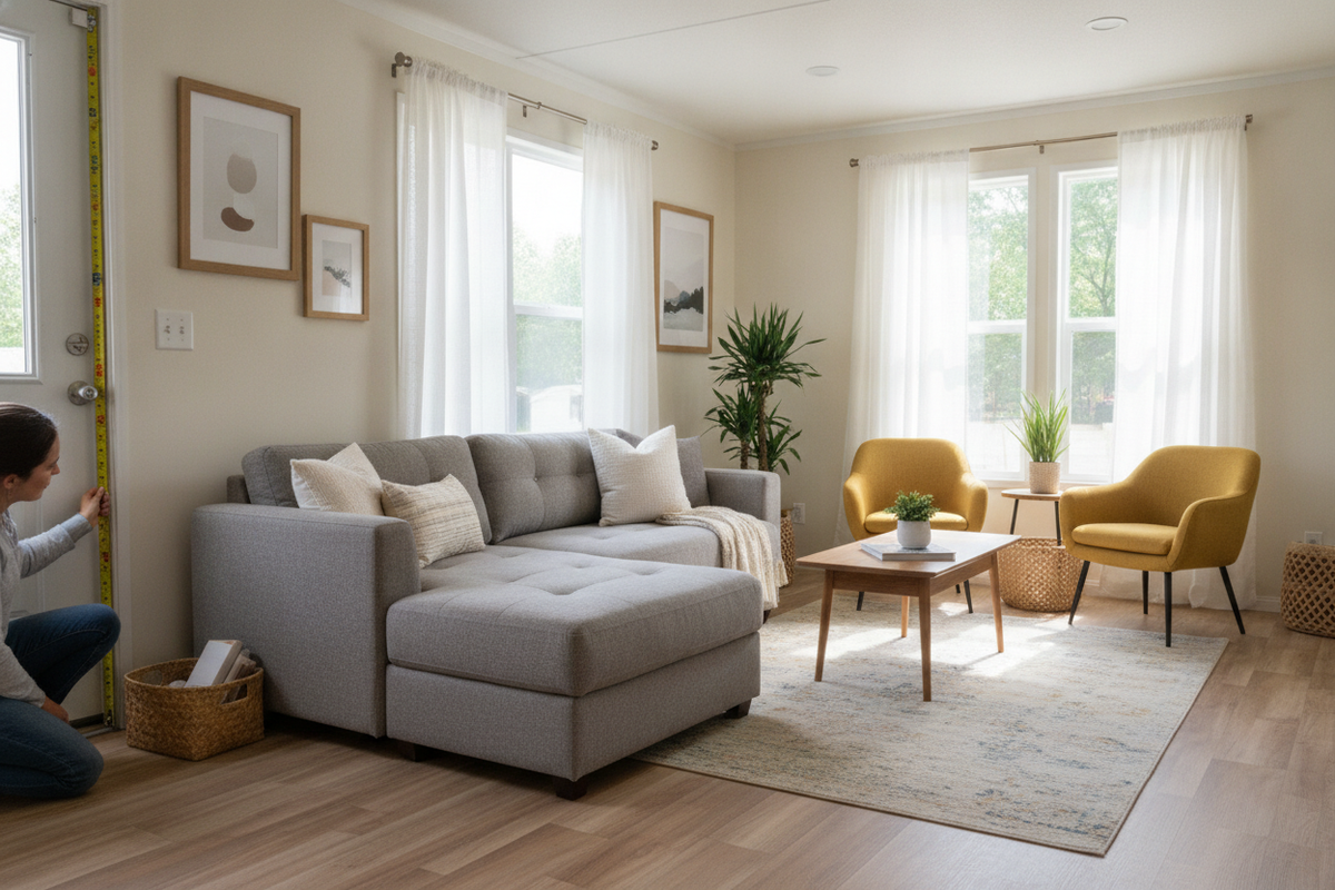 The Doorway Test: Buying Furniture for Mobile Homes That Actually Fits