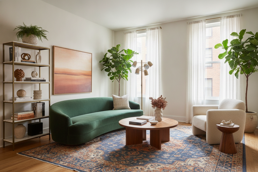 Stop Downsizing: Big Furniture for Small Spaces Works