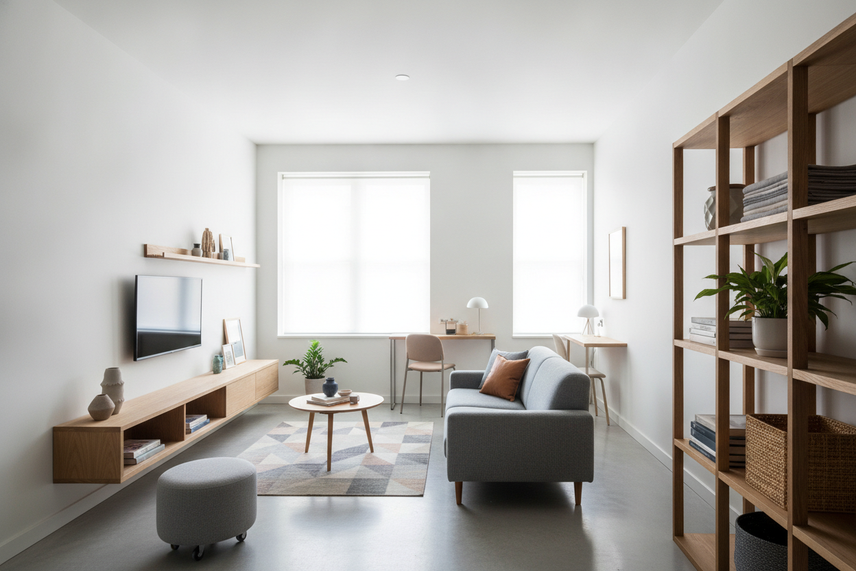 The Walkway Trap: How to Arrange Small Space Furnishings in Narrow Rooms