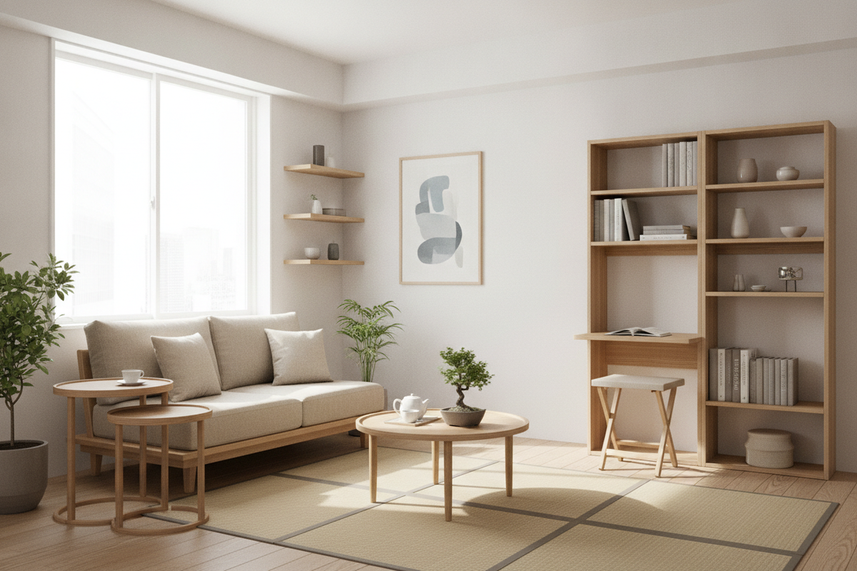 Why I Switched to Japanese Compact Furniture in My Cramped Studio