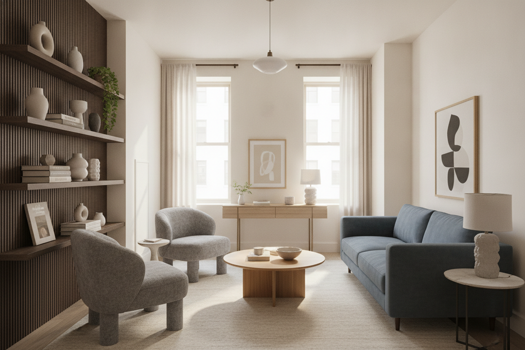 Why Does Every Small Lounge Room Layout Look Like a Waiting Area?