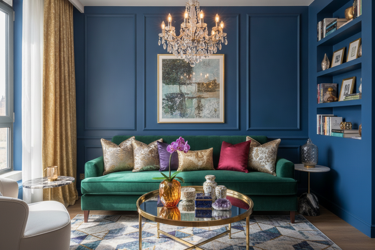 The 'Jewel Box' Rule for Small Spaces Living Room Design