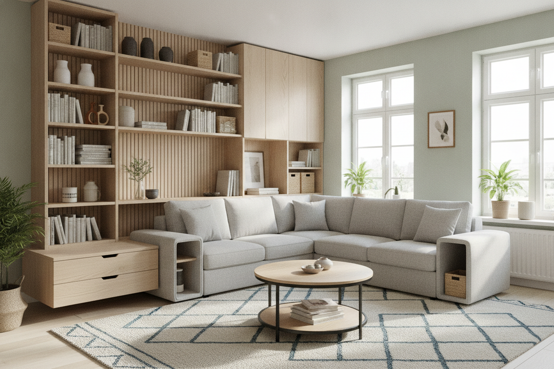 The Storage Trap: Living Room Designs Small Spaces Actually Need