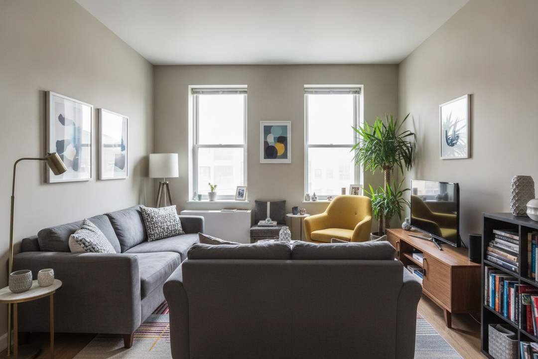 Why a Loveseat Ruins Your Small Living Room Layout