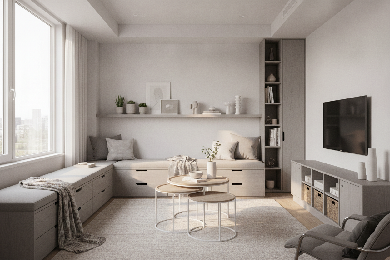 No Folding Required: Ideas for Saving Space in a Small Apartment