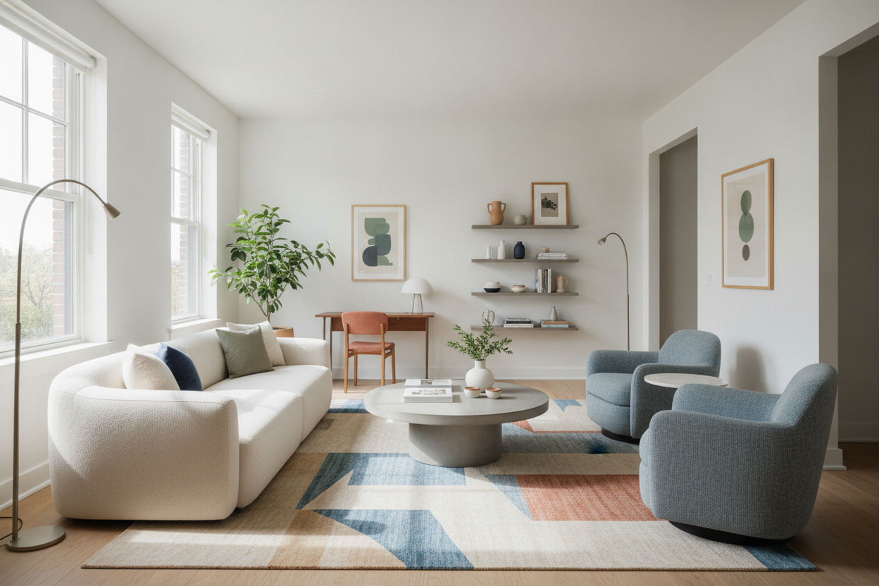 The 'Anti-Zone' Living Room Layout for Small Apartment Renters
