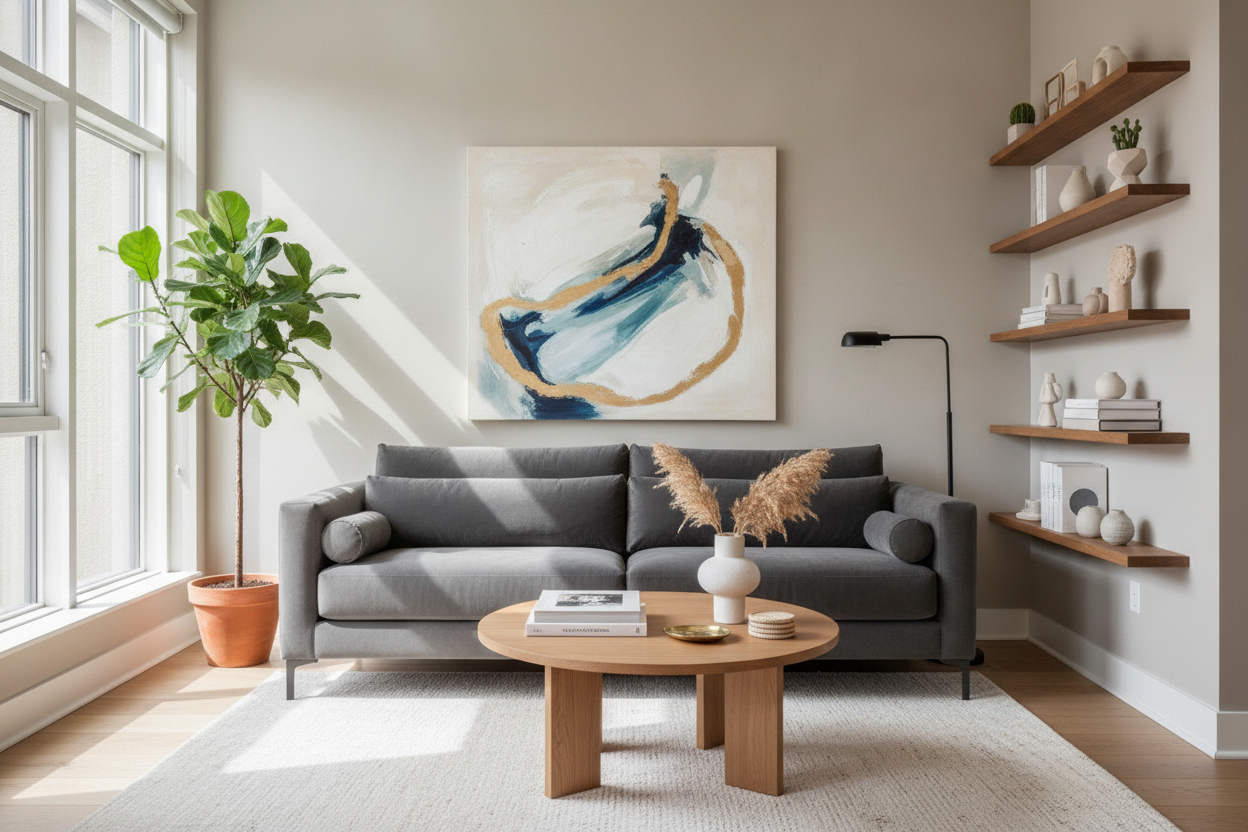 The 'One Big Piece' Rule for Small House Decoration Design