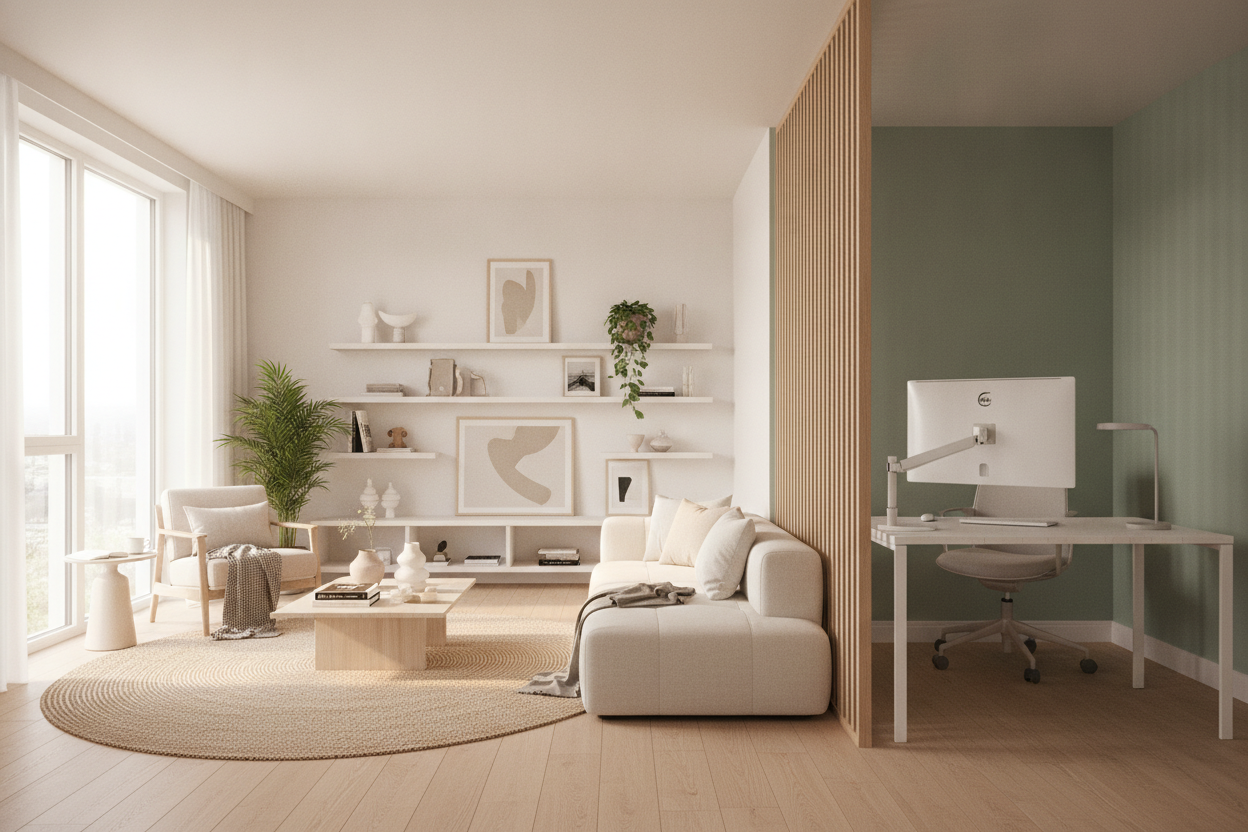 How I Finally Separated Work From My Home Space Living Area