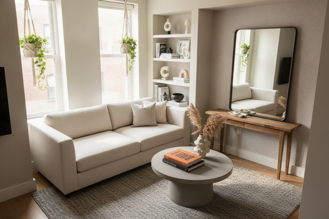 Why I Stopped Looking for Couches Small Enough for My Studio