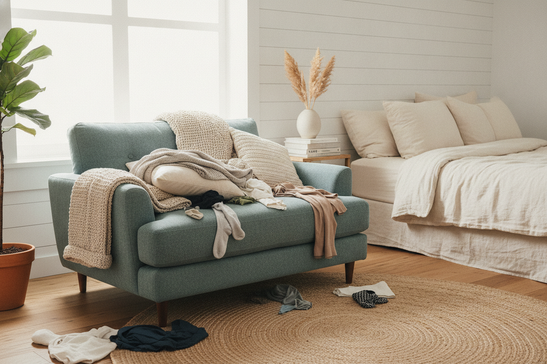 Why Your Bedroom Small Sofa Is Just an Expensive Laundry Hamper
