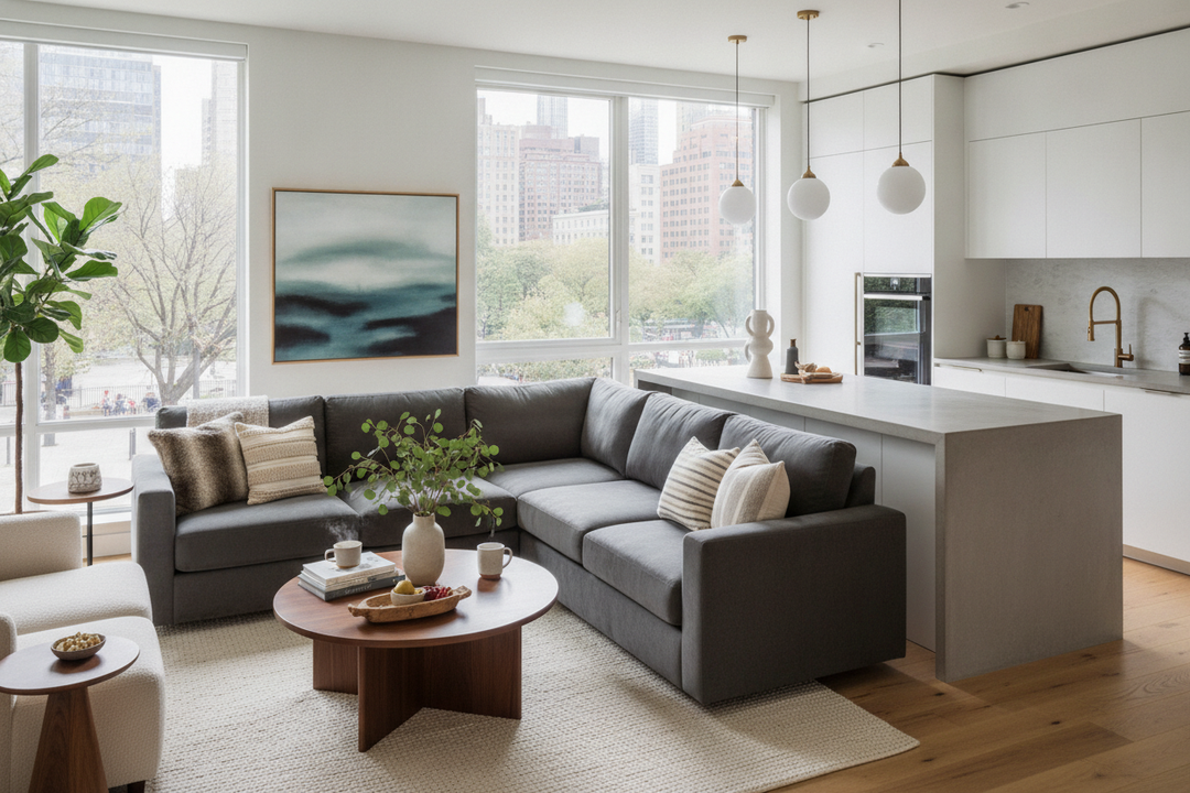 I Finally Put a Couch in the Kitchen (And It's Genius)