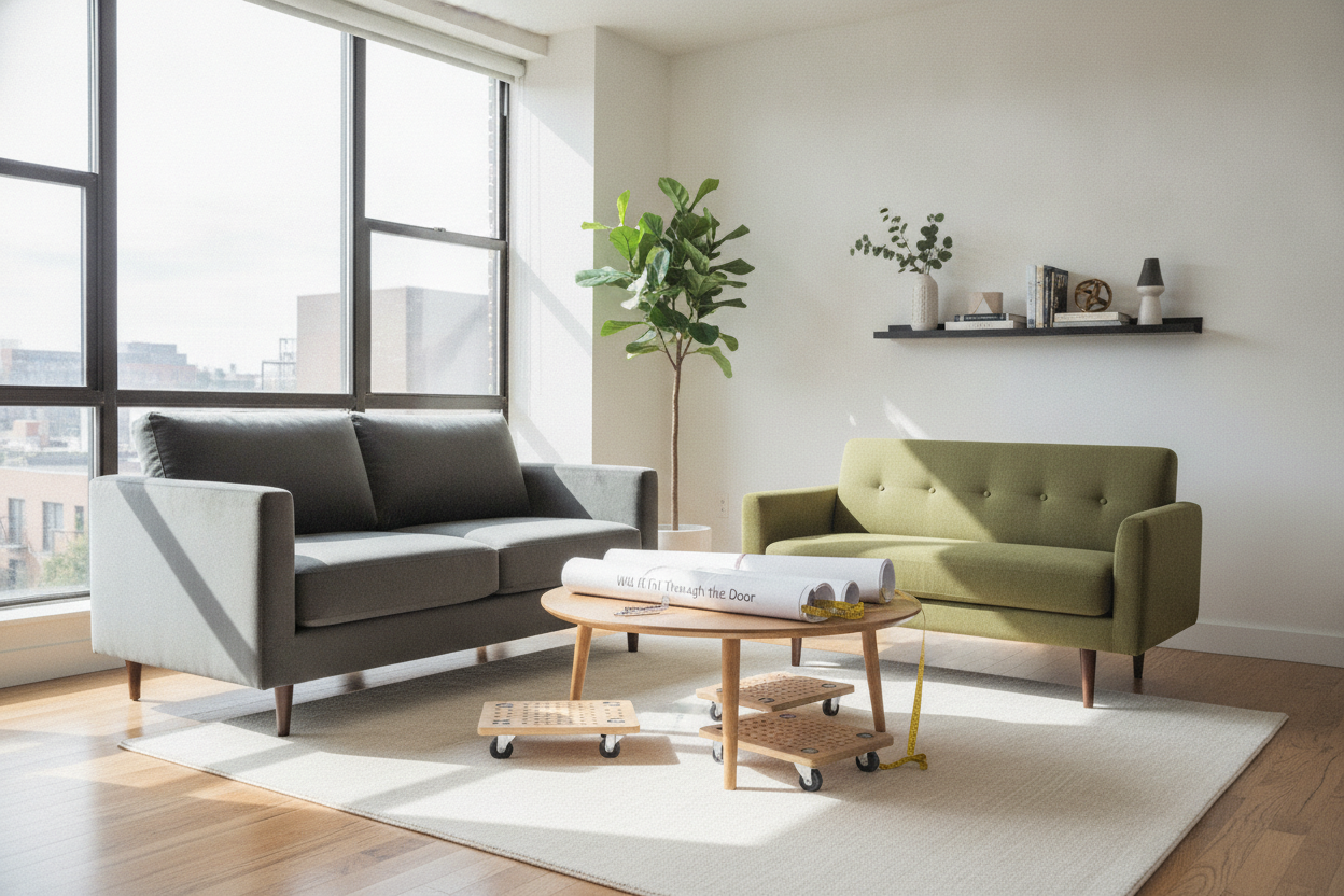 Will It Fit Through the Door? The Best Couches for Small Spaces