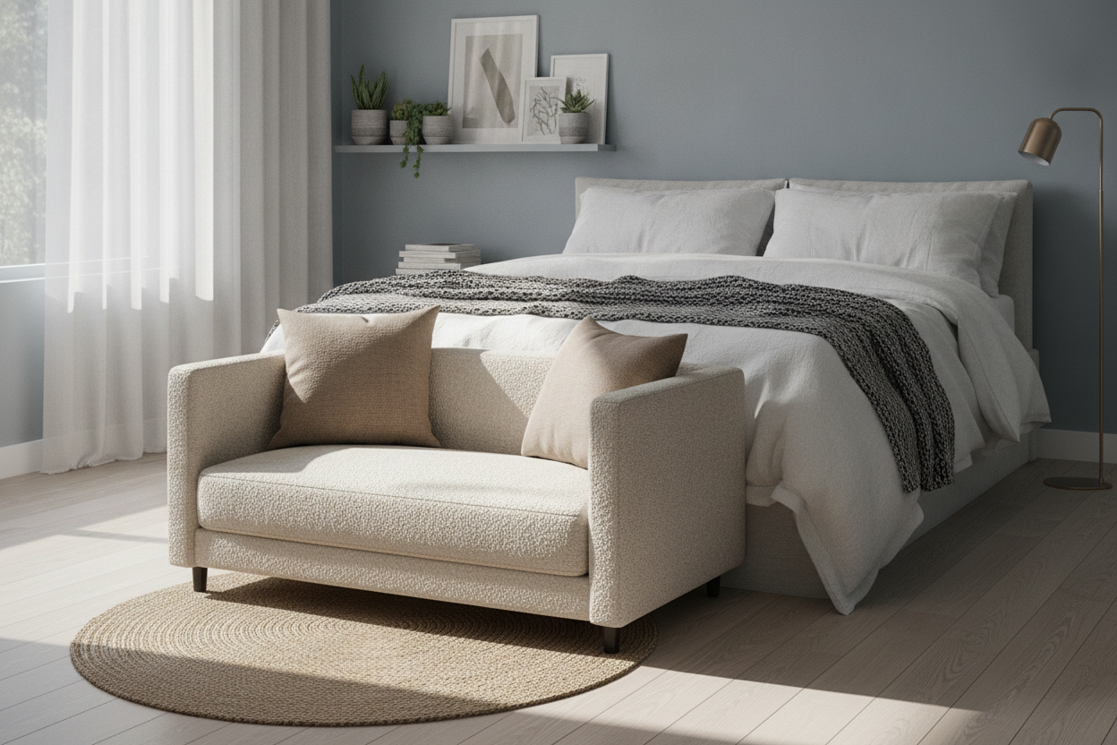 Keep Your Bedroom Loveseat Small If You Actually Want to Sleep