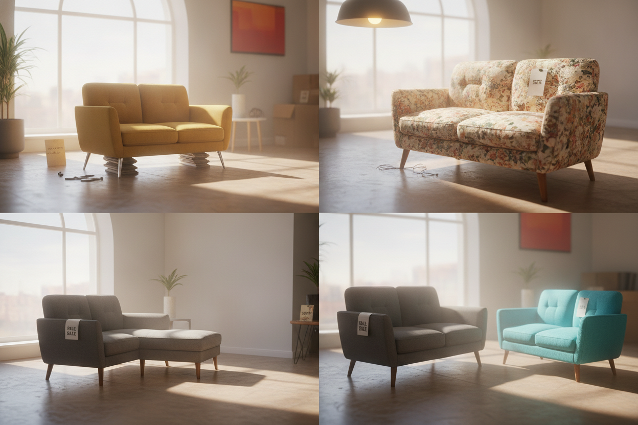 The 4 Red Flags to Watch for When Shopping Small Couches for Sale