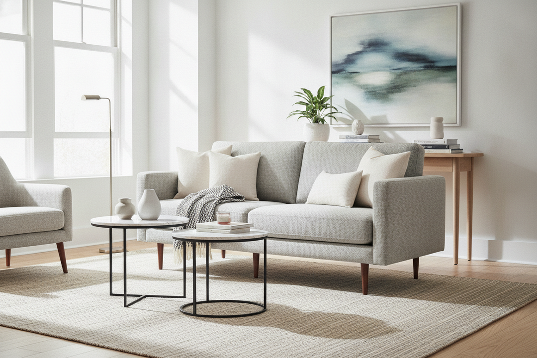 Why Your Couch Needs Taller Legs: Sofa Ideas for Small Living Room