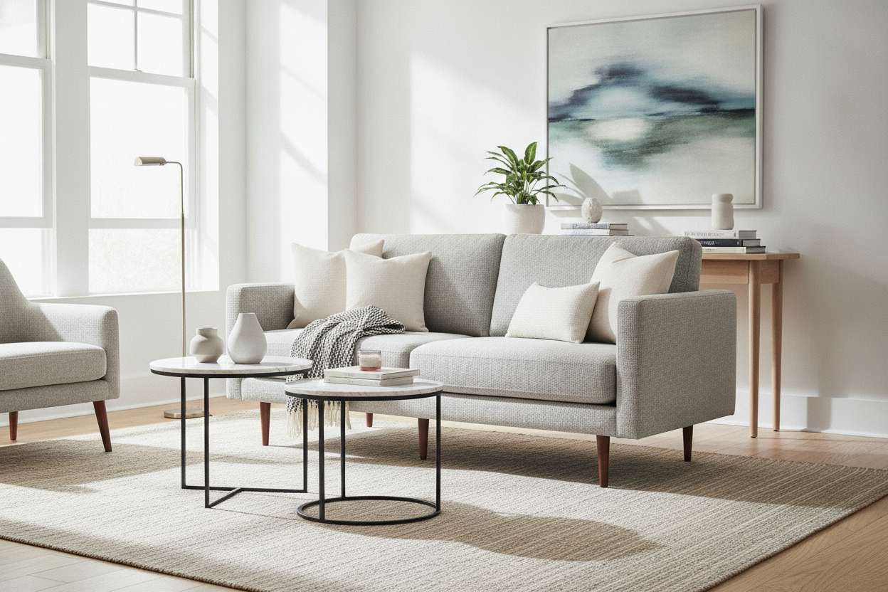 Why Your Couch Needs Taller Legs: Sofa Ideas for Small Living Room