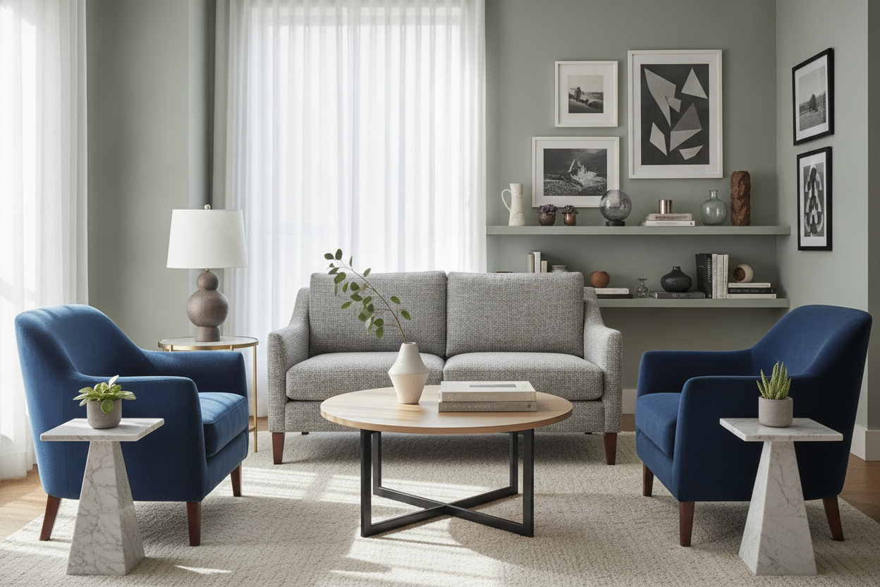 Why a Small Sofa and Chairs Always Beats a Mini Sectional