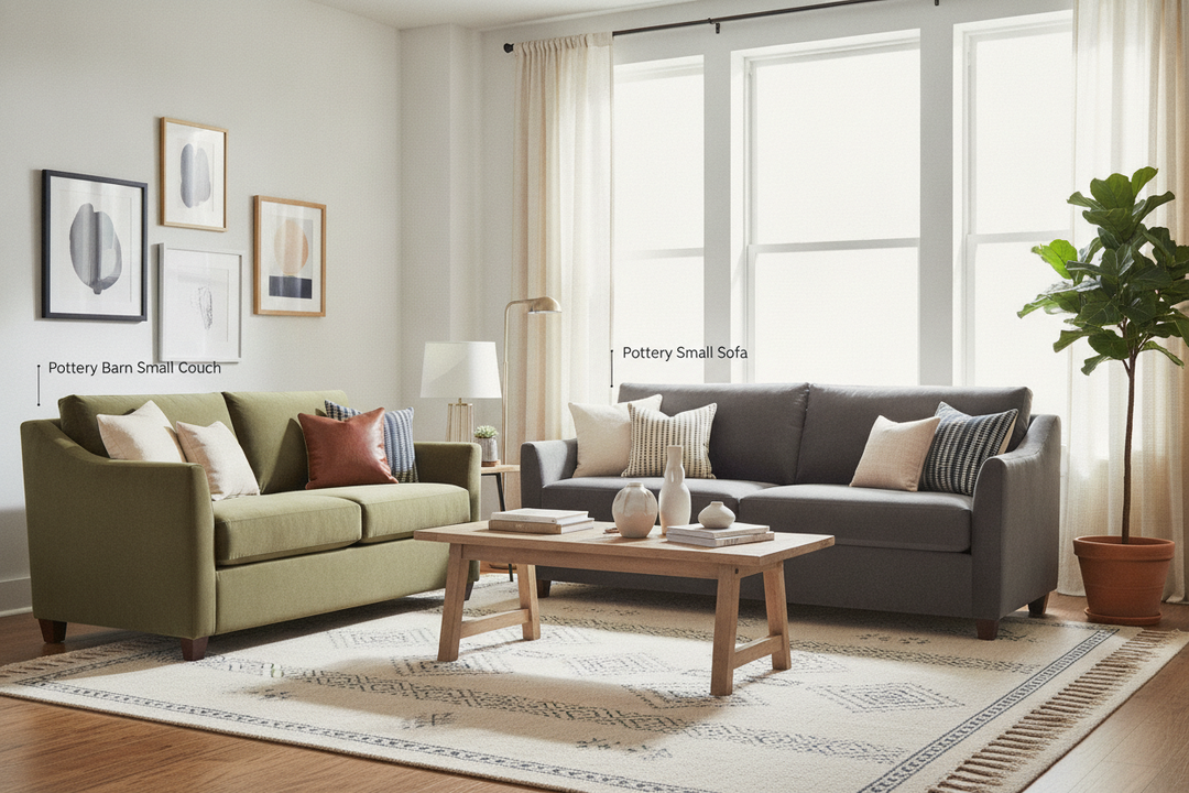 I Tested Every Pottery Barn Small Sofa (Here's the Winner)