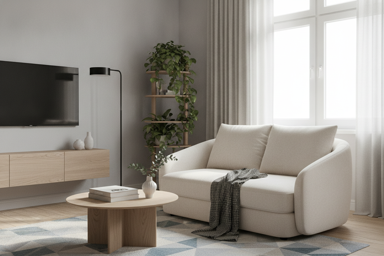 Can a Lounge Sofa Small Enough for a Studio Actually Be Comfy?