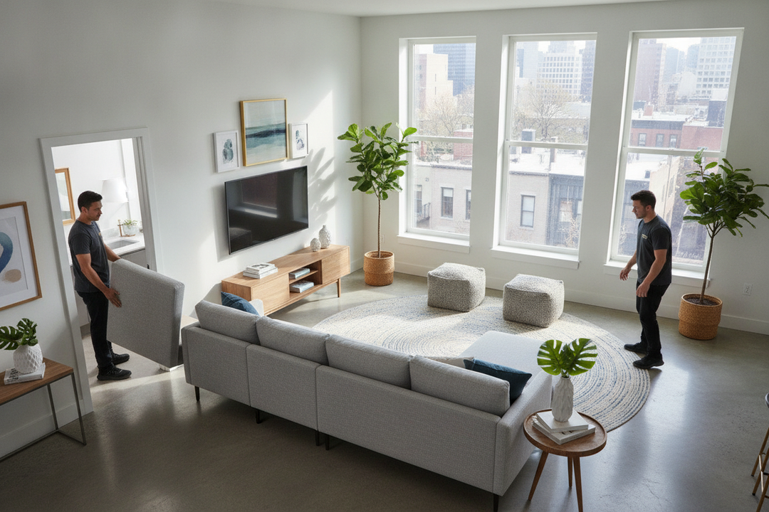 The Best Sofa for a Small Living Room Actually Fits Through the Door