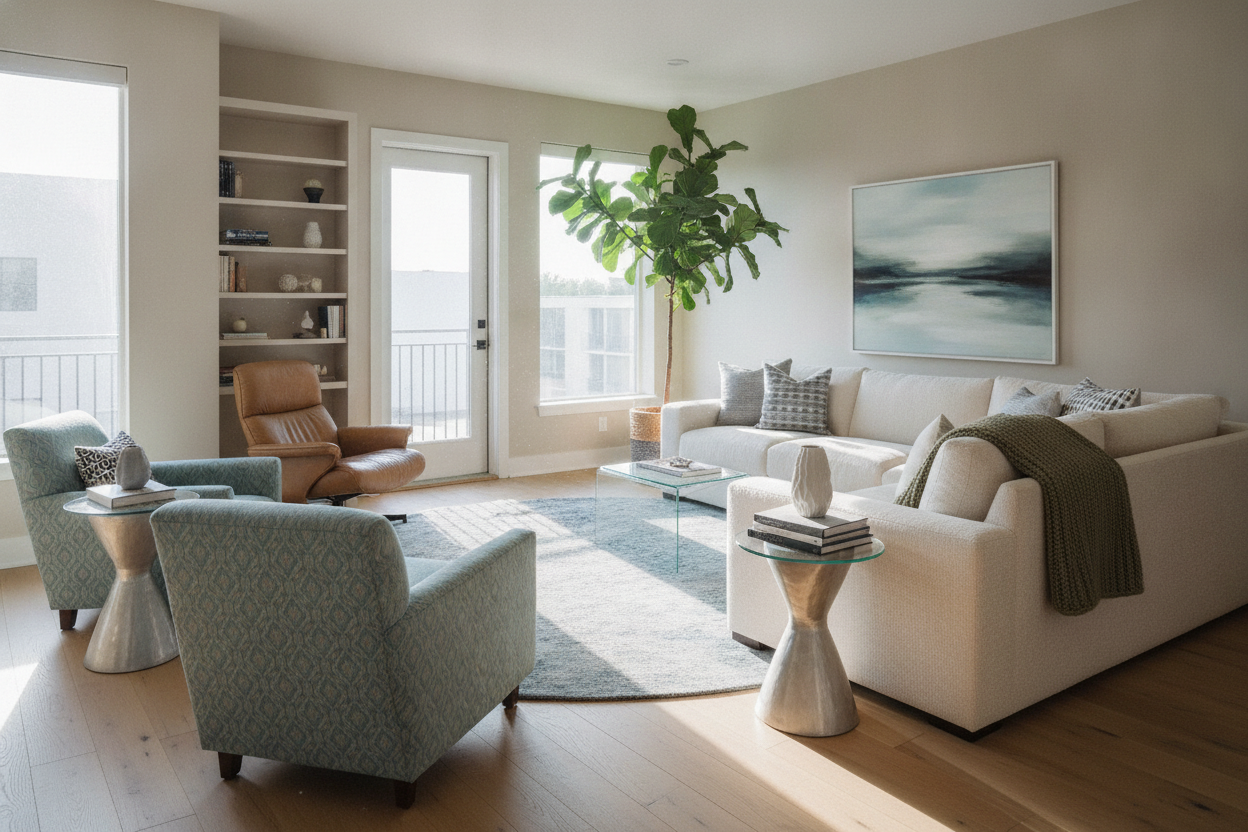 Your Sofa and Loveseat in Small Living Room Layouts Are Ruining the Flow