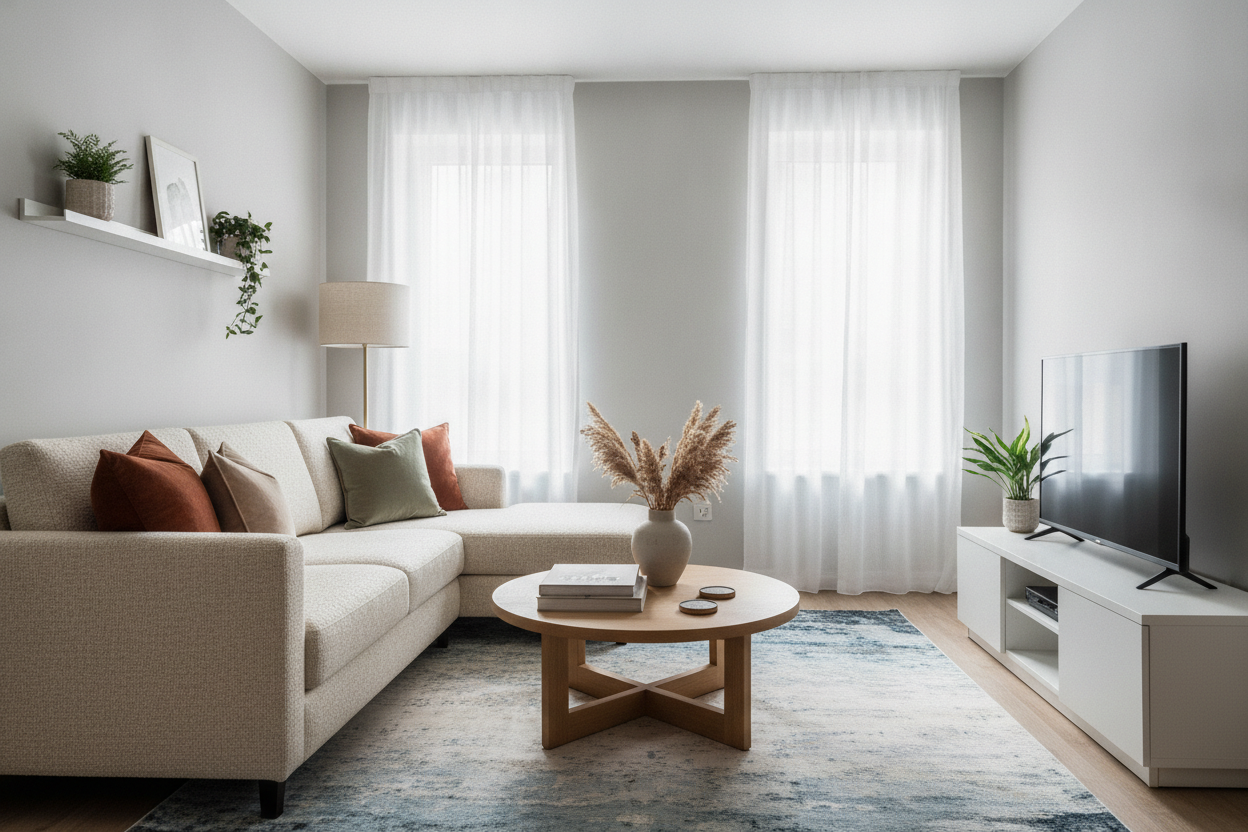 Why I Banned Loveseats: Small Apartment Couch Ideas That Work