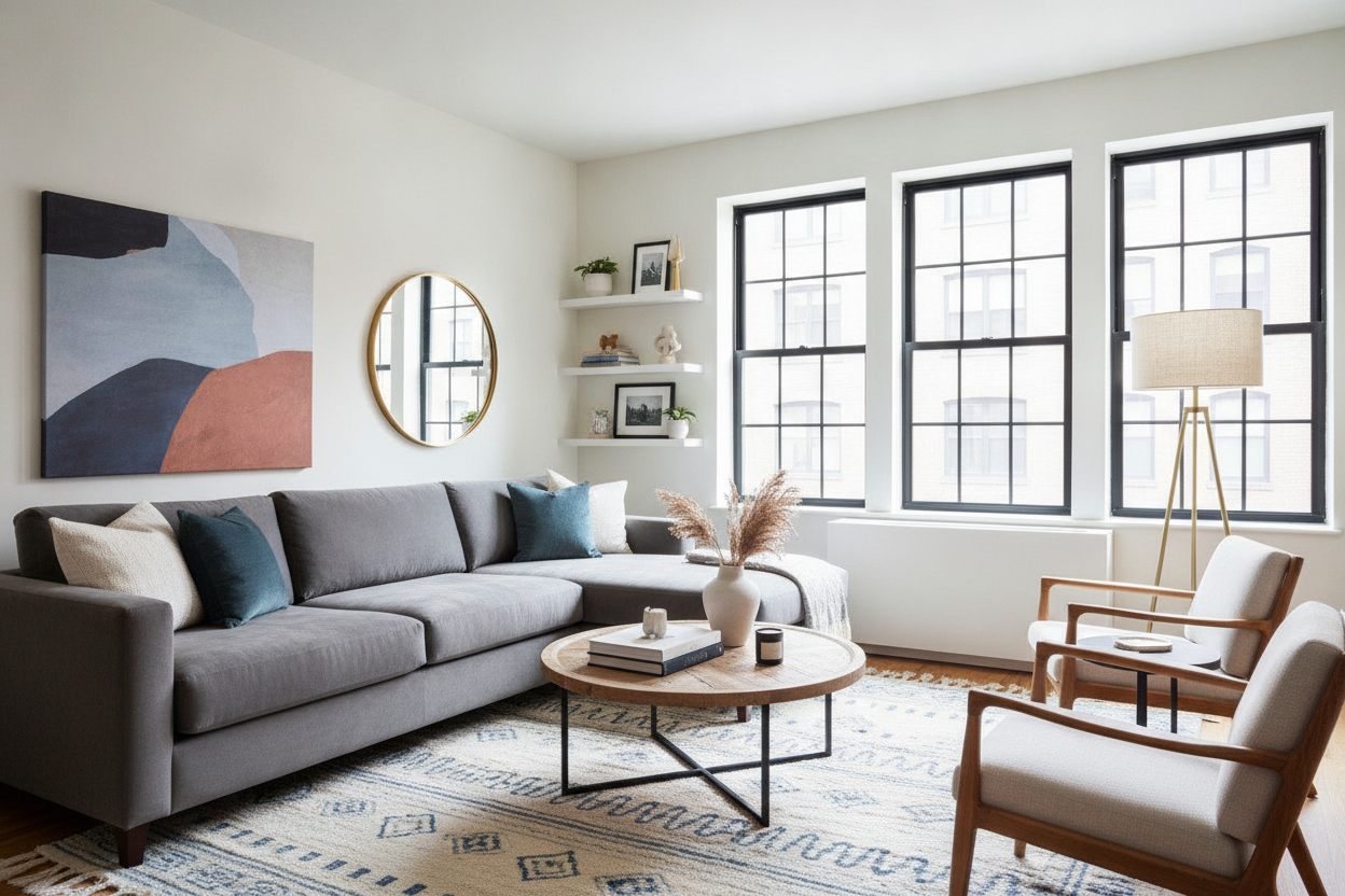The Biggest Lie About Arranging Living Room Furniture in Small Spaces