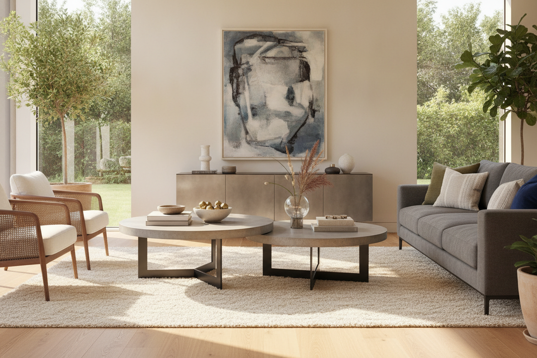 Stop Putting Wood Living Room Tables on Hardwood Floors