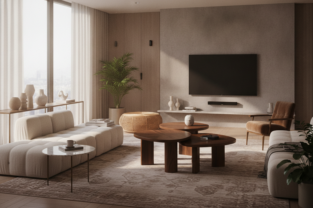Your Furniture Tables: Living Room Setup Rules to Break