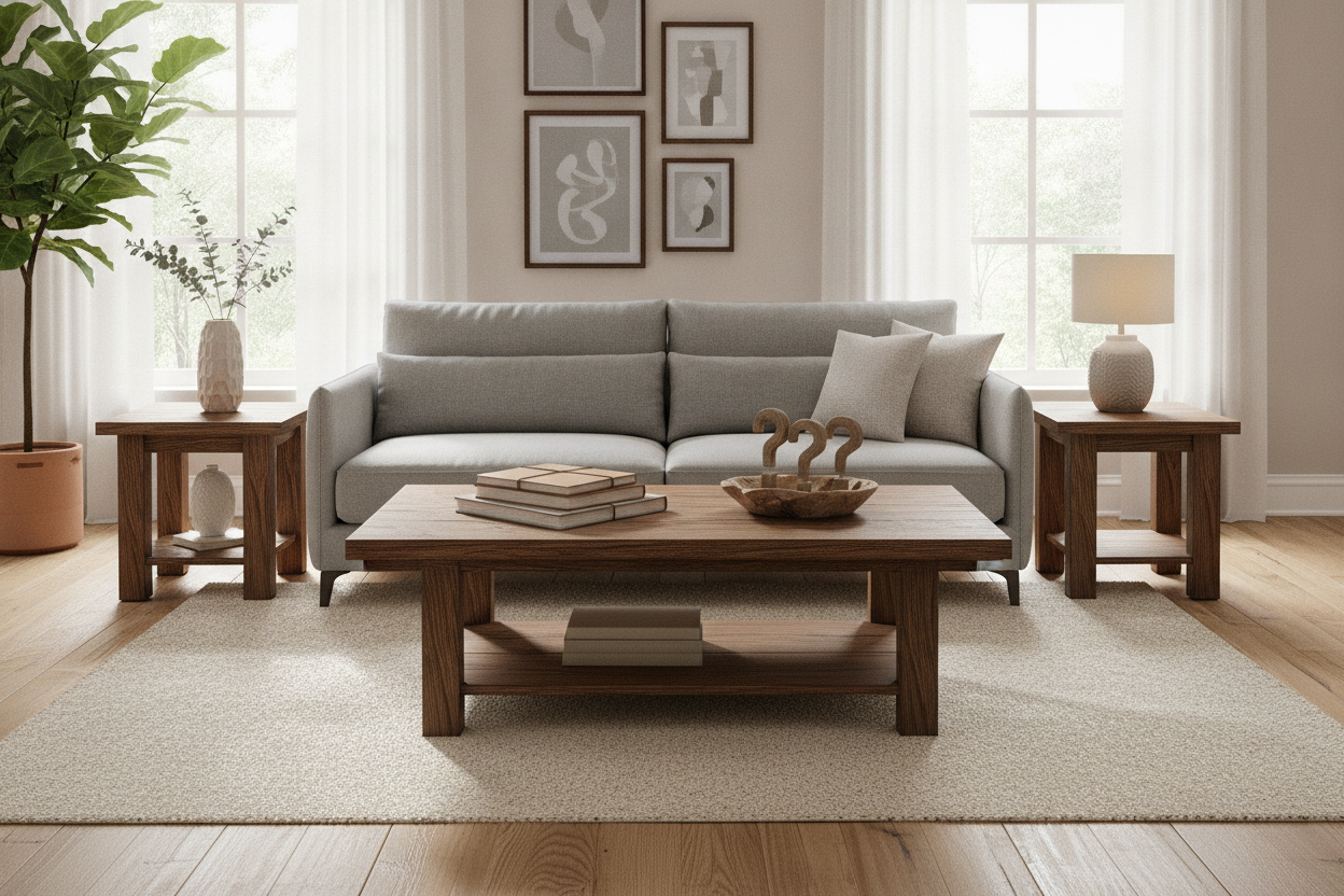 The 3 Questions I Ask Before Buying Wood Living Room Table Sets