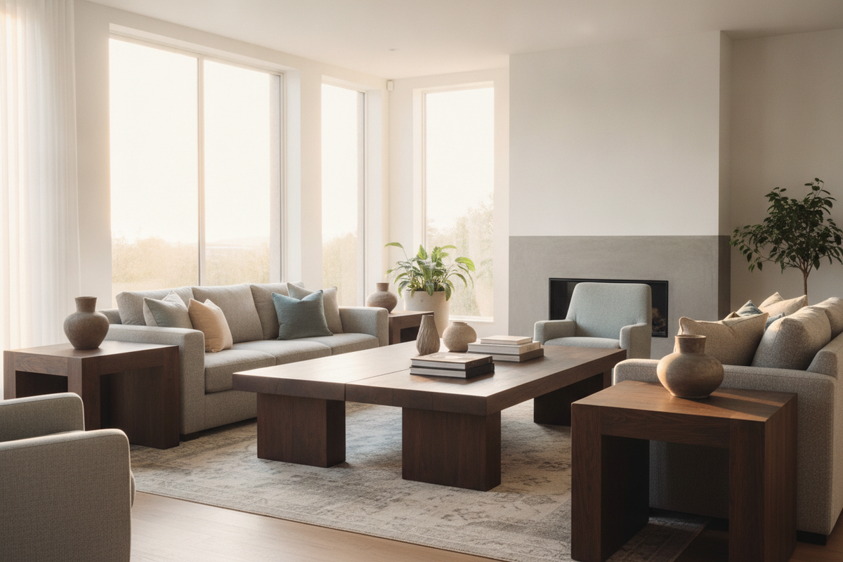 Why Your Living Room Table and End Tables Make the Room Feel Tiny