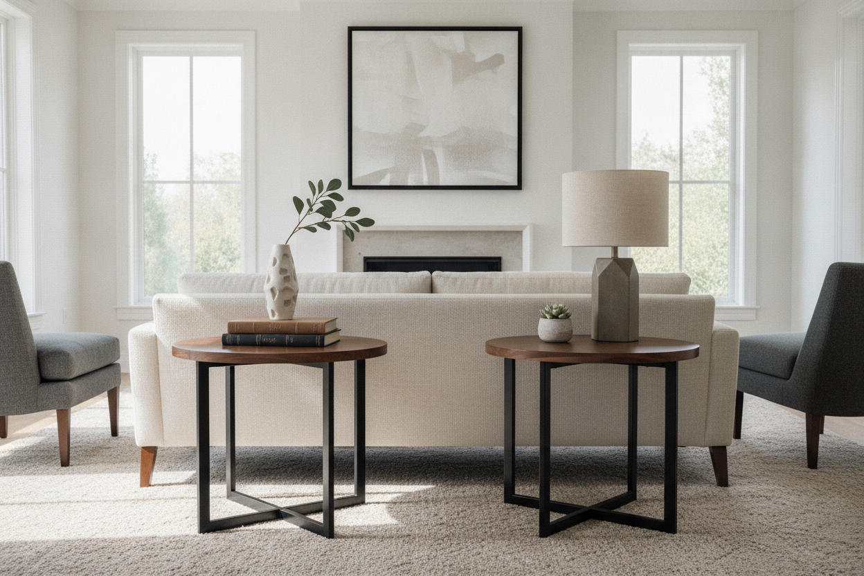 I Finally Bought the End Tables Living Room Set of 2