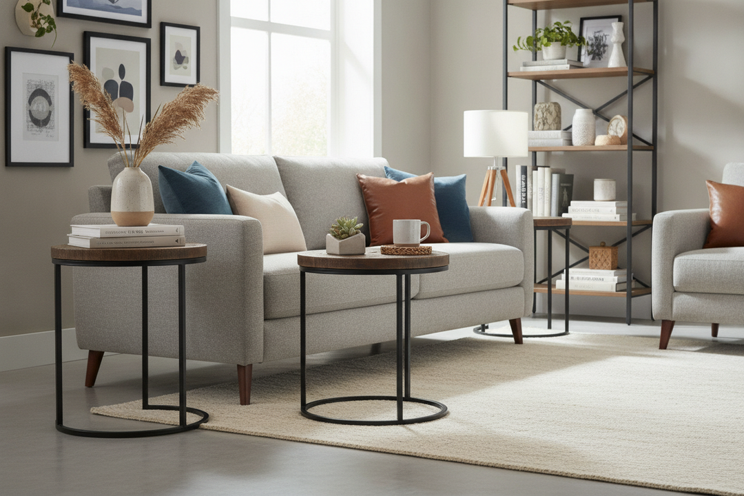 I Found a Side Tables Living Room Set of 2 That Doesn't Look Cheap